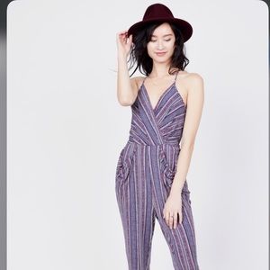 NEW BCBG Jumpsuit w/ Pockets $98